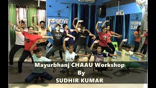 Mayurbhanj Chhau Dance Workshop By Sudhir Kumar || Improve Dance Academy || Diven Choudhry