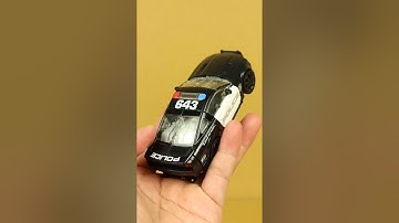 Transformers Toys | Barricade SS28 Police Car Mode #Shorts