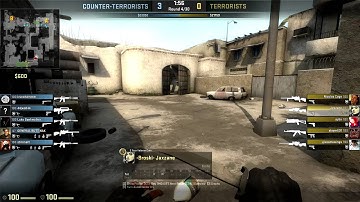 CSGO JAX - AWP Wall Double Kill (Long A | Dust2)