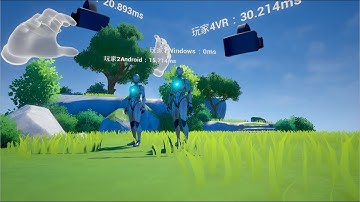 UE5.5-PC / Android / VR Cross-Platform Multiplayer Project