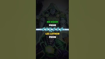 Classic mashup: Dr doom vs lex luthor @Mf_Doom616  #vs #1v1