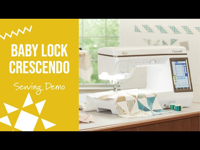 Baby lock Soprano - One of the best sewing machines for quilting. 