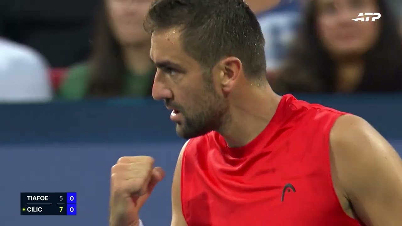 Frances Tiafoe vs Marin Cilic Highlights | Montreal Masters 2026 Round 2