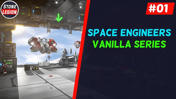 Space Engineers Vanilla - Part 1 - Getting Started with the Basics on Earth Like