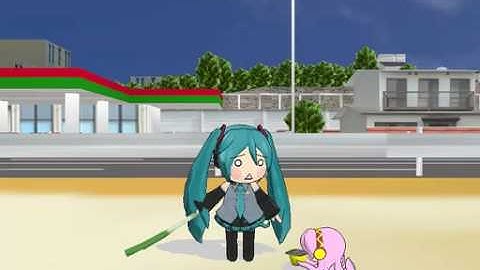 Miku Hatchune & Tako-Luka「Ievan Polkka」【MMD VOCALOID-PV】