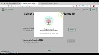 Creating Beanstack Account on Computer