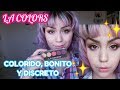 MAQUILLAJE COLORIDO, BONITO y ECONÓMICO con L.A COLORS| Avanna Knight ♥