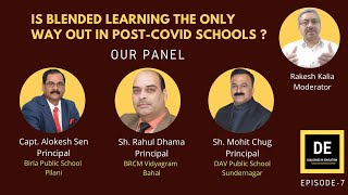 Is Blended learning the only way out in post-covid schools  Dialogues in education EP-7 15/12/2020