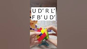 How To Make a 6 Dots Pattern on a 3x3 Rubik