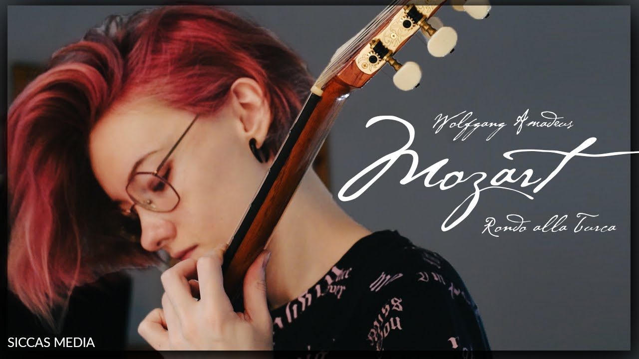 Wolfgang A. Mozart Rondo Alla Turca on a 10 string Guitar Marina's