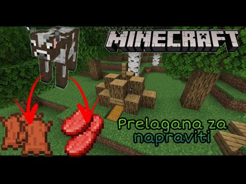 Video: Kako Napraviti Farmu životinja U Minecraftu