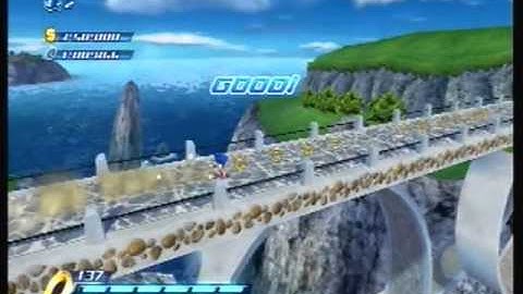 Sonic Unleashed (Wii) Playthrough - Part 2: W-where do they put the Emeralds? 0.o