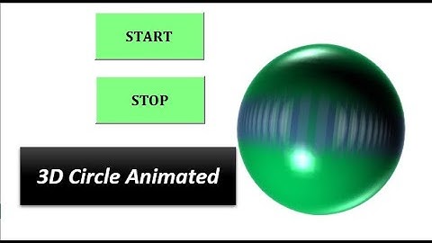 Excel VBA - Rotating 3D Sphere
