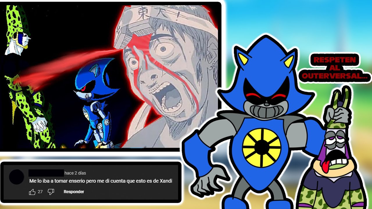 EL Dice que Cell le GANA a  Metal sonic dbz vs sonic VR 