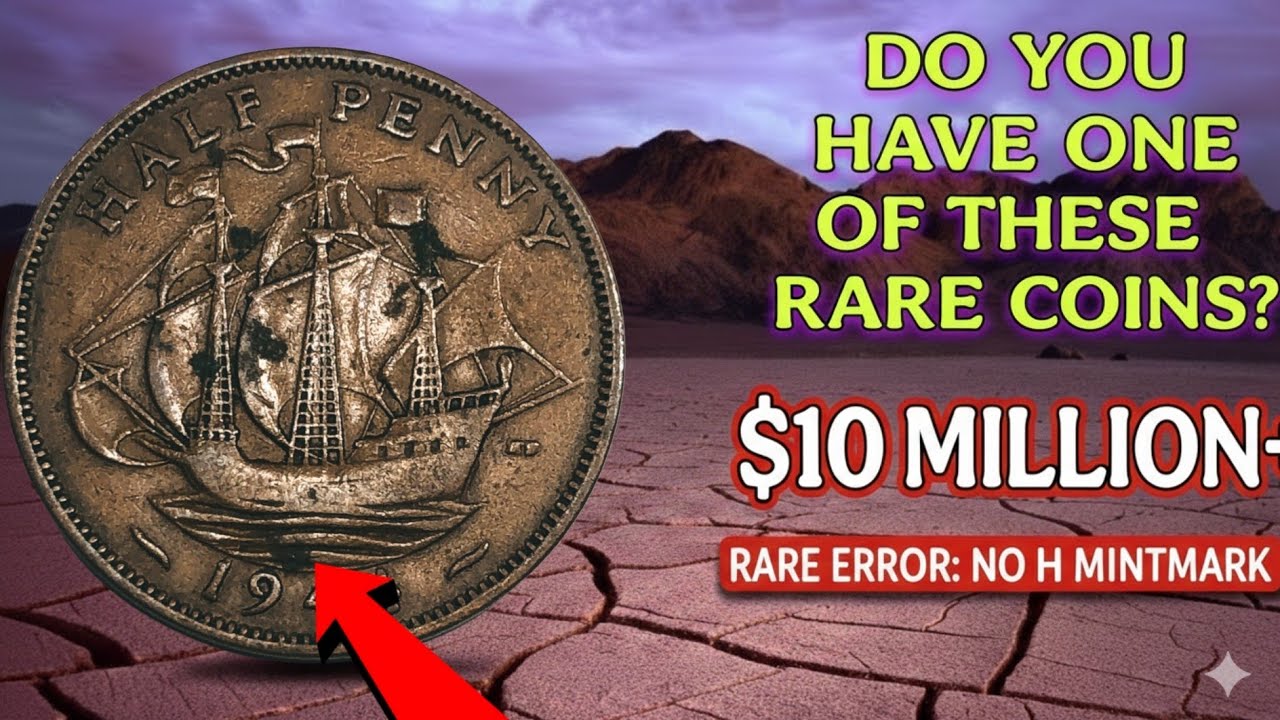 UK Half Penny Coins That Can Be Valuable