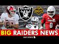 Raiders Signing Alert 🚨+ MAJOR Fernando Mendoza News &amp; Top 30 Visit Tracker