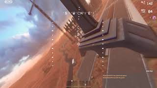 Funky Inverted Flying in LiftOff-- Broken Physics