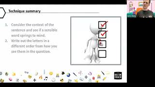 11+ Verbal Reasoning - Anagram In A Sentence