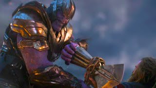 Cap Wields Mjolnir - Thanos Battle &#39;&#39;Clip | Avengers: Endgame | HD Moive Scene