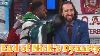 Famous Nick Wright will never live this down #nickwright #firstthingsfirst #chiefs #eagles #nfl Net Worth