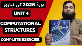 11th class Computer new book 2025 ||PCTB || || chp 4|| || Computational Structures || punjab board