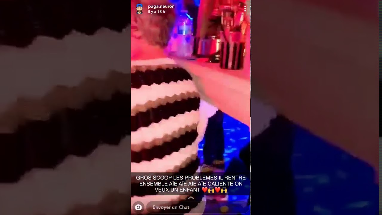 MAEVA ET GREG  DE NOUVEAUX EN COUPLE!  EN SOIRÉE D’ANNIVERSAIRE DE LOLA!