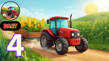 Mini Farm Market - Walkthrough Gameplay Part 4 - Selling Farm Products Android Gameplay