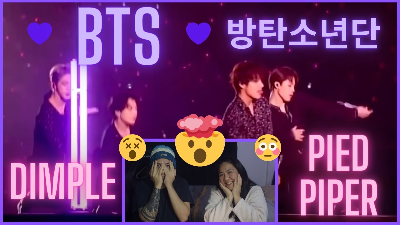 I'M DEAD!! Reacting To BTS (방탄소년단) Dimple (보조개) And Pied Piper 5th Muster Live Stage | REACTION