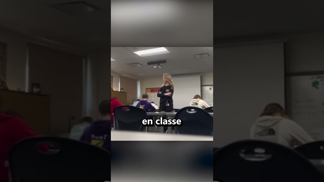 Ce Professeur Tester La R Action De Ses L Ves 