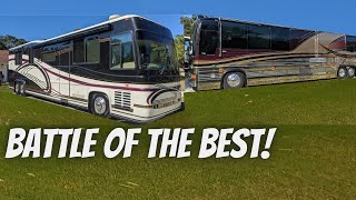 Test Drive Comparison- Prevost vs. Newell Coach (after 20 years on the road!)