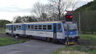 Železniční přejezd Nectava #2 (CZ) - 1.5.2024 / Railroad crossing