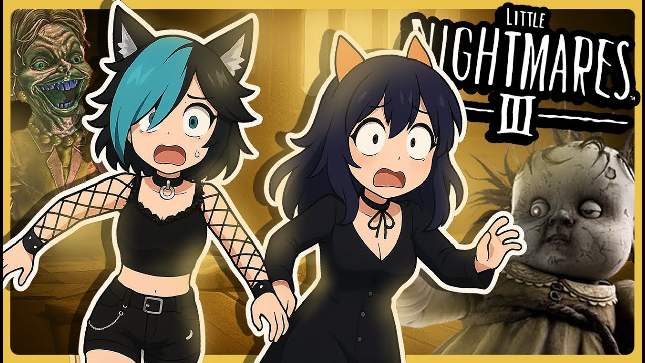 ESTO PASA cuando 2 NIÑAS juegan LITTLE NIGHTMARES 3