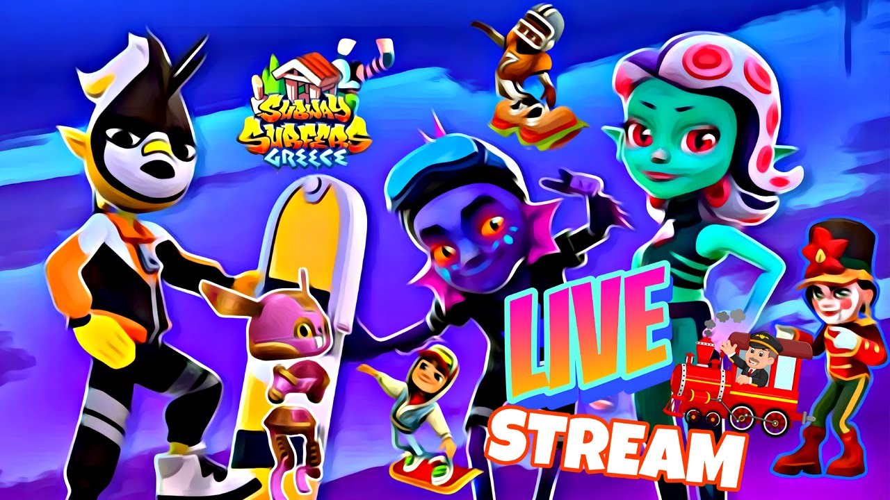 Subway Surfers Greece 2025 Update LIVE 🔴 | Dilavar Gaming Breaks Records! 🏆🚄