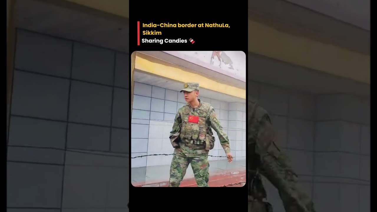 🔻🇮🇳🇨🇳 India-China border at NathuLa, Sikkim !! 