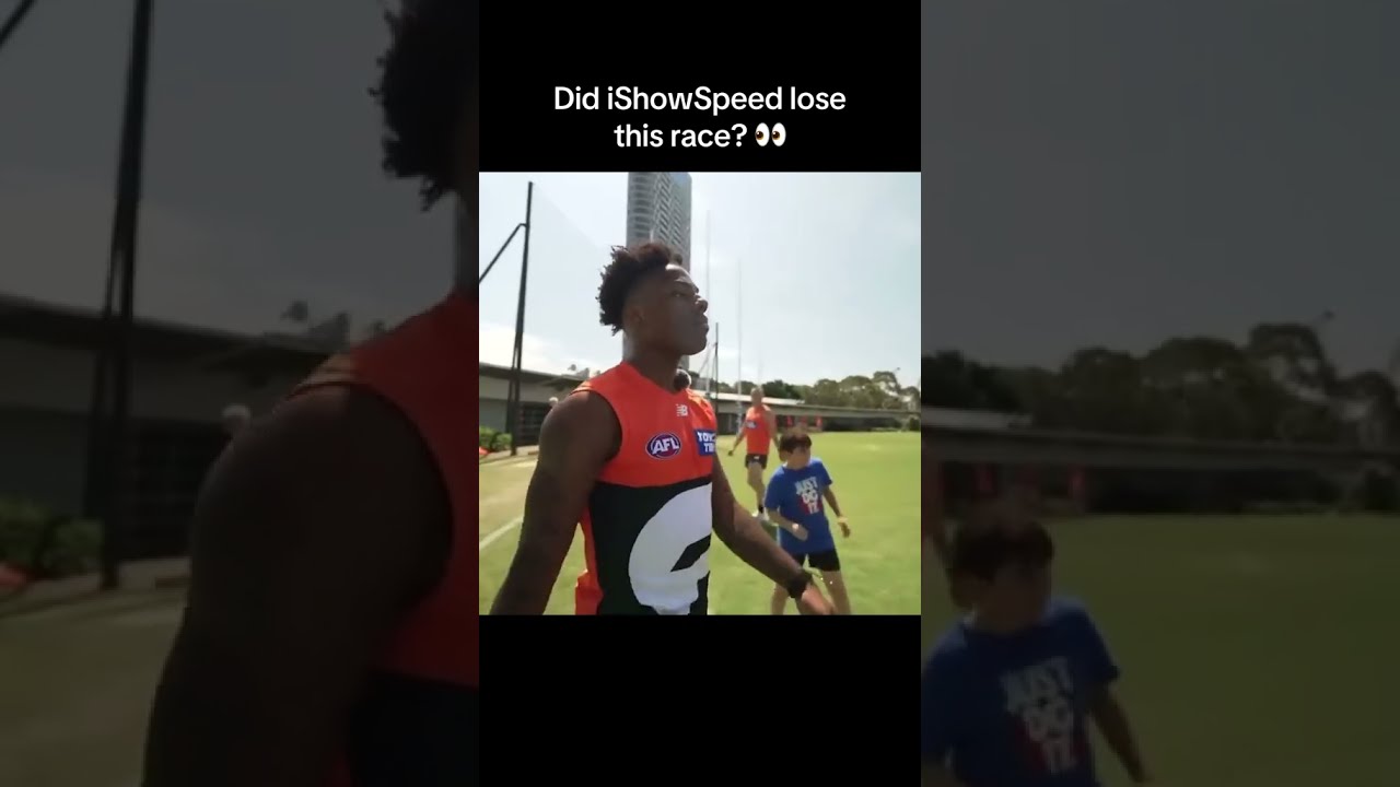 When Speed Raced A Professional Australian Football Player For 5 000 Via IShowSpeed TT 