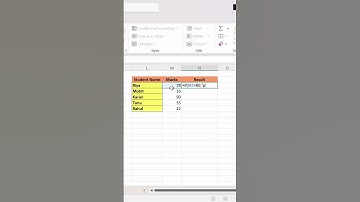 How to Use IF Function in Excel | Excel Tips #2025 #shortvideo