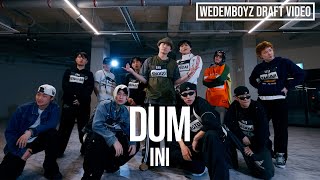 INI(아이엔아이) - DUM 안무가 버전 시안 영상 | 위댐보이즈 Original Choreographer's demo