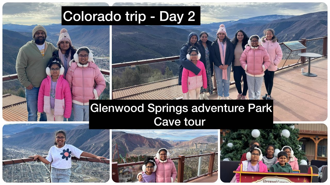 Day-2 Travel vlog // Glenwood springs // adventure park / Colorado ✨// Kannada vlogs from USA 💛♥️