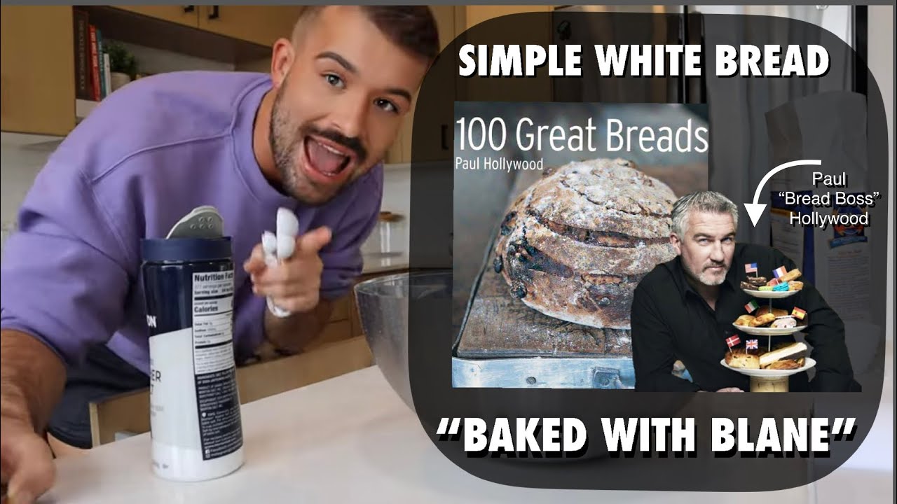 Episode 1 // SIMPLE WHITE BREAD RECIPE // Attempting Paul Hollywood's