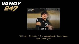 Will Jared Curtis Start? The Baseball Roster Is Set; More