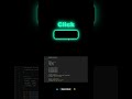 Neon Glowing Button Effect using HTML & CSS | #shorts