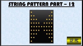 BlueJ | String Pattern (Part - 12) | Transistor World