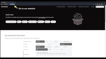 Getting Started with Neurodesk: Installation, Usage and Data Access