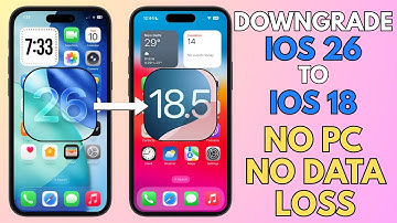 How To Downgrade iOS 26 To iOS 18 Without Computer | No Data Loss | Downgrade Step by Step Guide