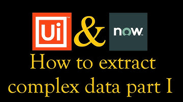 Extract complex data from ServiceNow using UiPath Robots (JOIN)