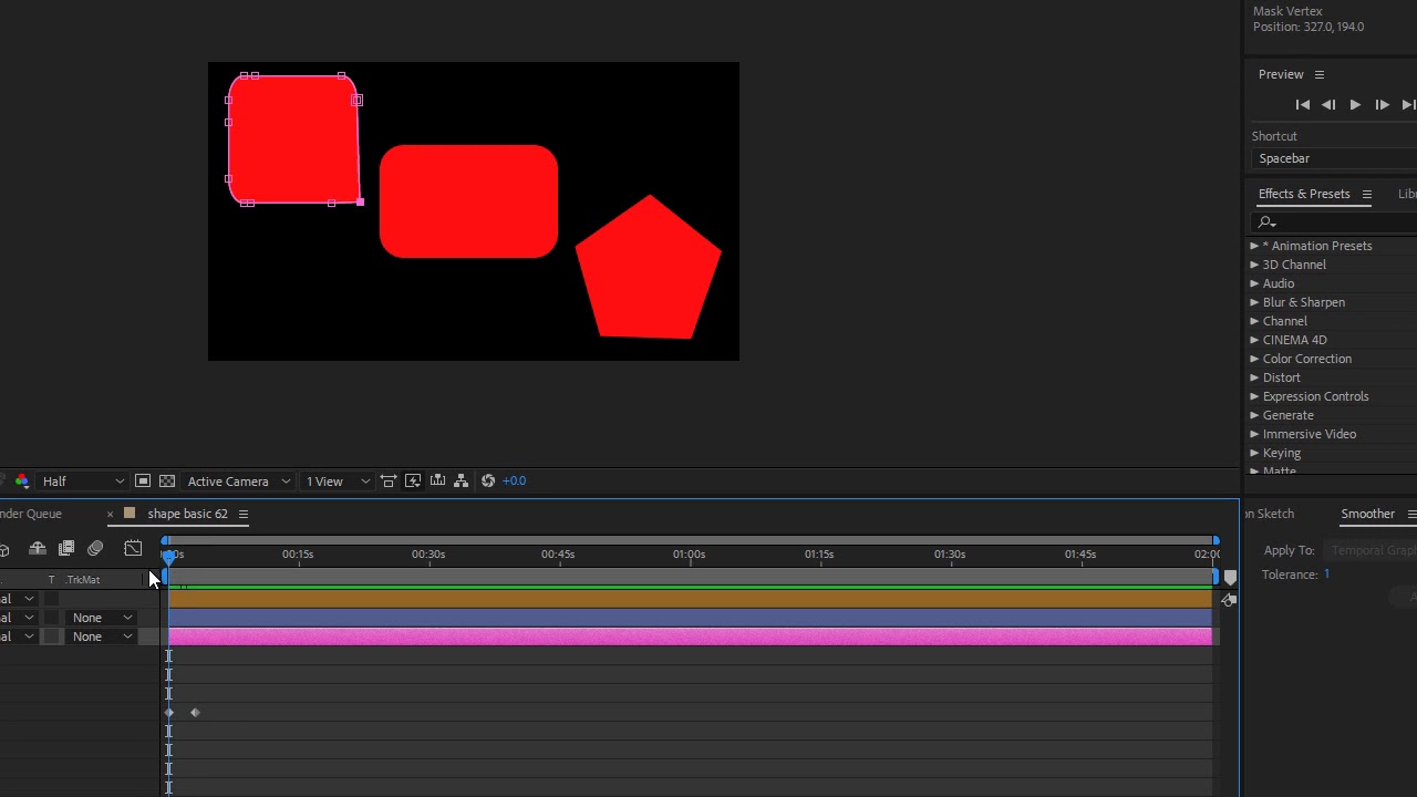 After Effect CC Tutorial Shape layer w5 62 - YouTube