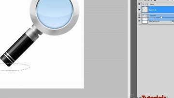 Make Magnigying Glass in Photoshop Video Tutorial Part 3
