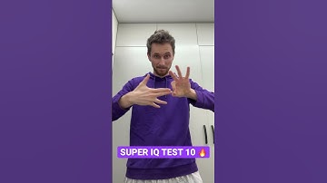 Just do it - IQ #TEST 10💪🧠 #Brain #exercise #gymbrain #finger #attention #memory #tutorial #calm