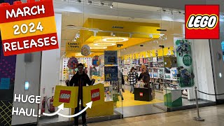 LEGO Shopping March 2024 New Releases + Huge Haul  LEGO Store Visit