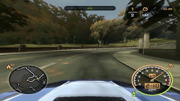 NFSMW - Circuit #10/29: Circle Rose 1:12.71 1st Lap BMW (nos off)